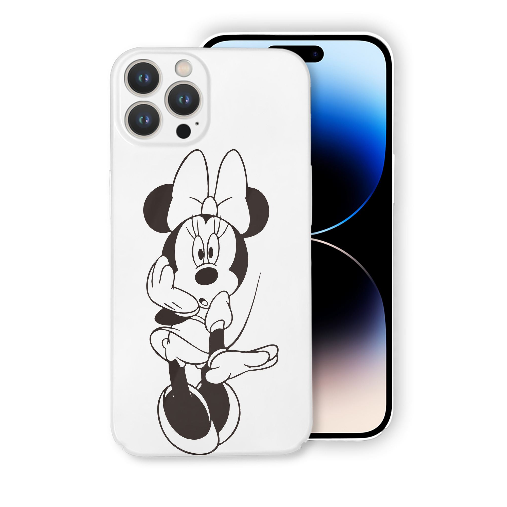 （画像用） ミッキーマウス Mickey Mouse 【iPhone 14シリーズ対応】ハードケース